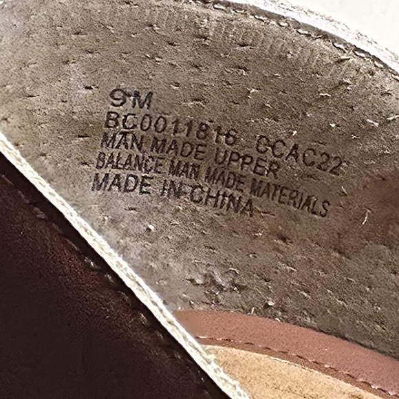 b.o.c. Gia clogs in brown leather, size 9. Mary Jane comfort shoes with block he - Picture 10 of 11